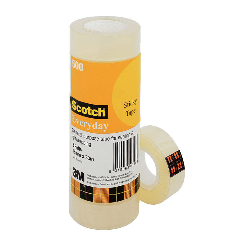 Scotch Sticky Tape 18mm x 33M