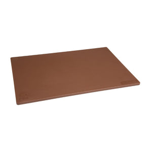 Hygiplas Standard Density Brown Chopping Board