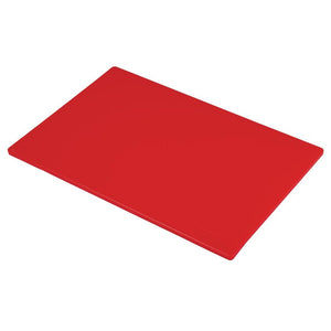 Hygiplas Standard Density Red Chopping Board