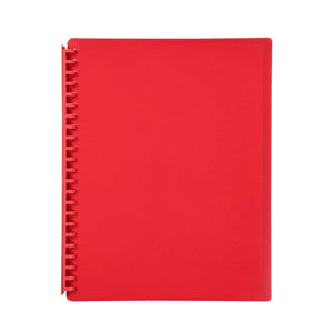 A4 Display Folder Marbig Red