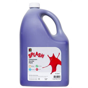 Acrylic Paint Splash Purple Blast