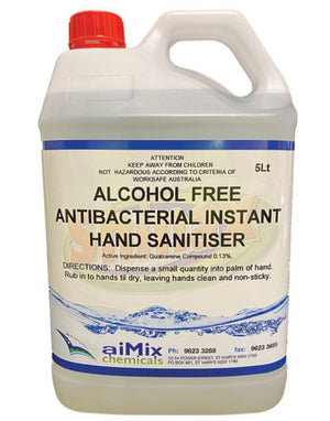 Instant Hand Sanitiser Non Alcohol 5L