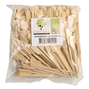 Bamboo Paddle Skewers 180mm (Box 250)