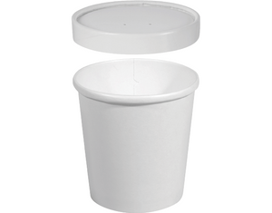 Hot or Cold Vented Paper Container 16oz