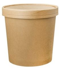 Hot or Cold Food Container Kraft 26oz
