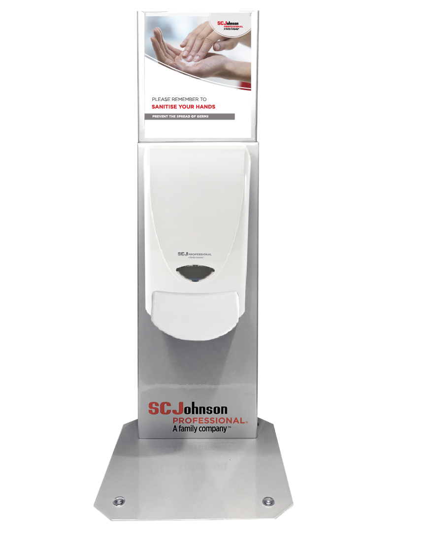 DEB Counter Top Hand Soap or Sanitiser Stand