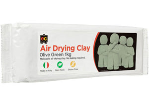 Air Drying Clay Light Green 1kg