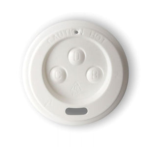 63MM PS WHITE SIPPER 4OZ LID