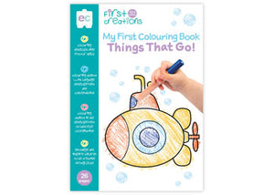 My First Colouring Book - Things That Go!