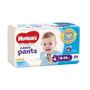 Huggies Nappy Pants Toddler Boy 9-14kg 116's Size 4