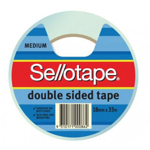 Double Side Tape Sello 18mm x 33M