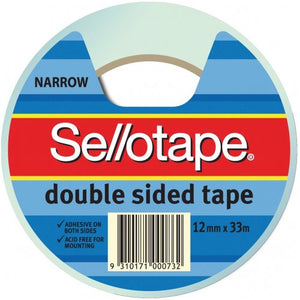 Double Side Tape Sello 12mm x 33M