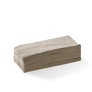 1-PLY 1/8 FOLD NATURAL LUNCH BIONAPKIN