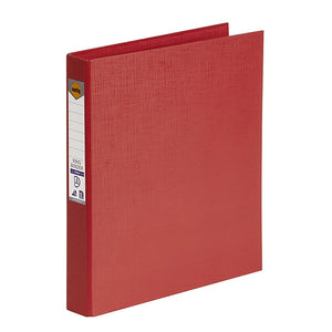 A4 2 Ring Marbig Binder Red