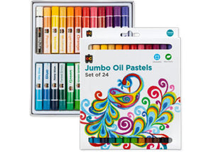 Jumbo Oil Pastels 24