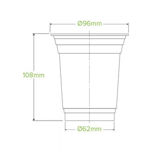 Biopak Clear Cup 420mL