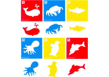 Sea Life Stencils