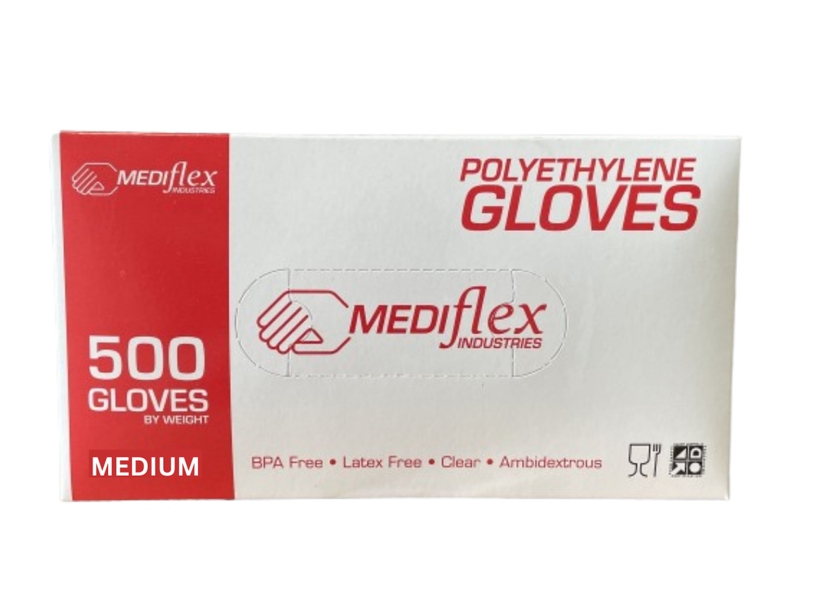 Economy Range Polyethylene Glove 5000 Pack Medium