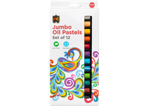 Jumbo Oil Pastels 12