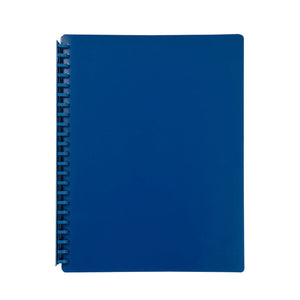 A4 Display Folder Marbig Blue