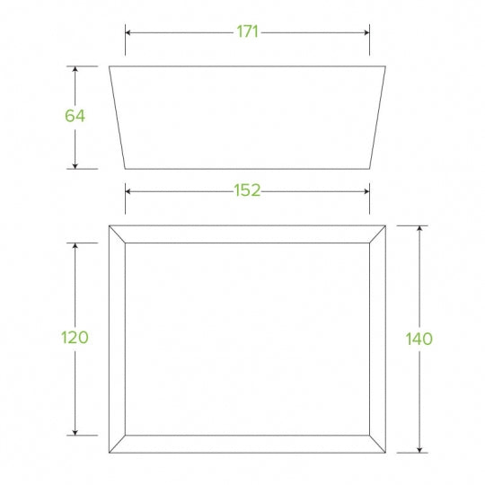 Biopak Window Lunch Box Medium