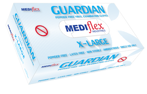 Mediflex Vinyl Gloves (Clear) Powder Free