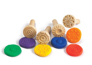 Wooden Dough Stampers