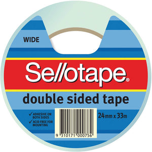 Double Side Tape Sello 24mm x 33M