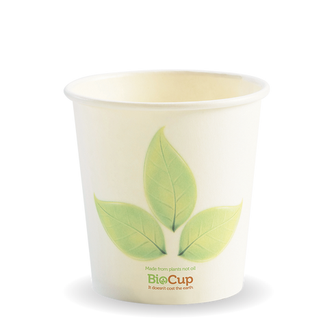 Biopak Coffee Cups | Single Wall Hot Cups