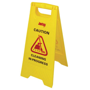 Cleaning in Progress Safety Sign