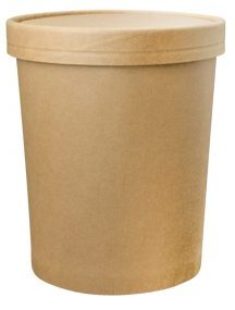 Hot or Cold Food Container Kraft 32oz