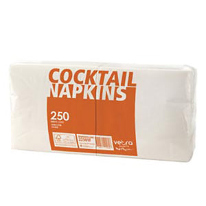 Cocktail Napkin White