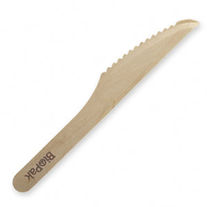 Wooden Knife Coated 16cm
