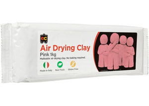 Air Drying Clay Pink 1kg