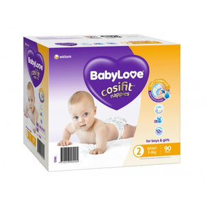 Babylove Infant 3-8kg 90's Size 2