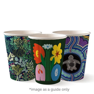 390ML / 12OZ (90MM) ART SERIES DOUBLE WALL BIOCUP