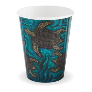 390ML / 12OZ (90MM) INDIGENOUS ART DOUBLE WALL BIOCUP