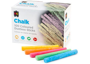 Coloured Classroom Dustless Chalk