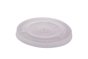 Plastic Drink Cup Lid Flat 10oz