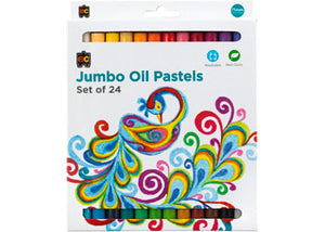 Jumbo Oil Pastels 24