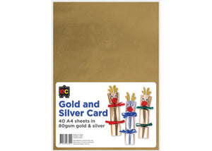Gold & Silver Card A4