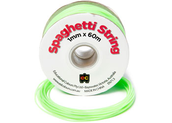 Spaghetti String Pale Green