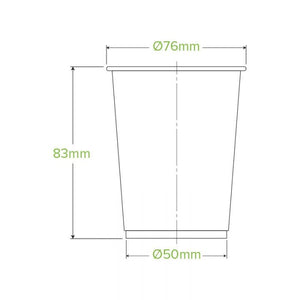 Biopak Clear Cup Clear 200mL
